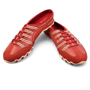 Scarpe sneaker Comfortview Tory con lacci elasticizzati slip on rosse taglia 12M CV 32-1528-3 - Foto 1 di 10