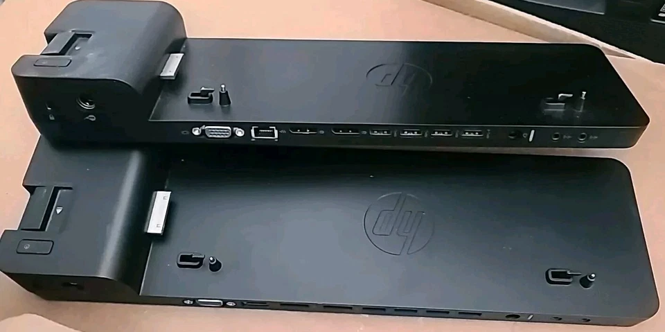 LOTE DE 10 HP 2013 Estación de Acoplamiento UltraSlim USB 3.0 HSTNN-IX10 D9Y32AA#ABA Foto 1 de 4