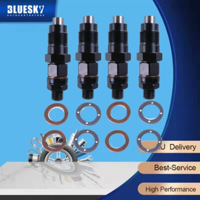 DIESEL FUEL INJECTOR SET FIT FOR MITSUBISHI PAJERO TRITON 2.5 4D56 4D56T NEW AU - image 1 of 4