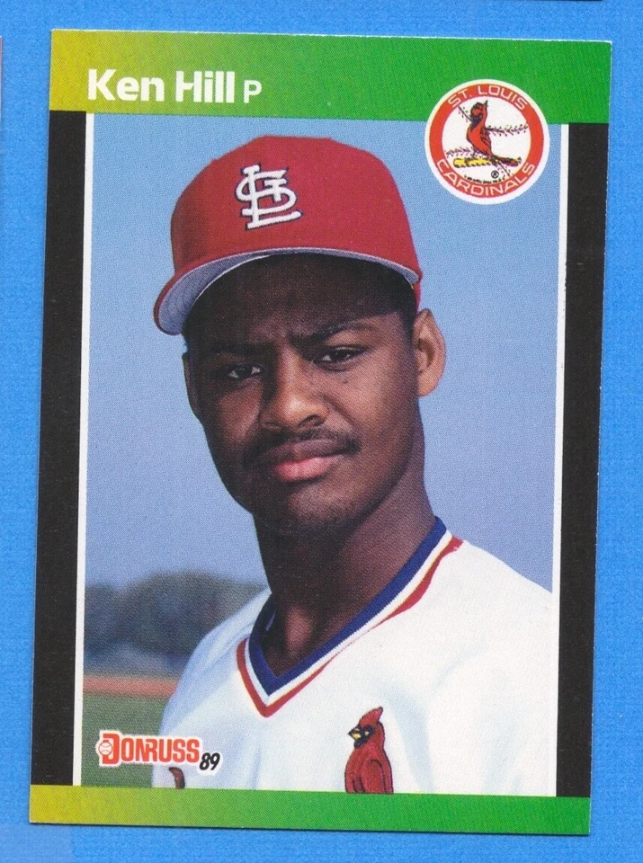 1989 Donruss #536 Ken Hill Cardinals - Image 1 of 1