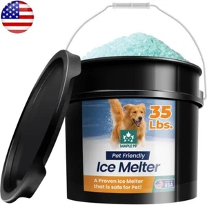 Pet Safe Ice Melt Safe for Concrete 30 lb Snow Salt Ice Melt Pet Friendly New - Picture 1 of 8