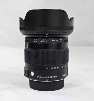 #Sigma DC 17-70mm f/2.8-4 OS AF HSM Lens For Nikon (C) (S/N 50023135) - Image 1 of 4