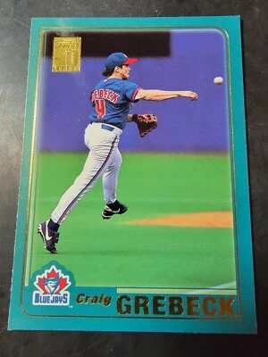 2001 Topps Baseball #501 Craig Grebeck  - Image 1 of 2