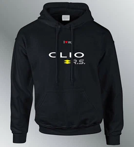 Sweat shirt Hoodie Clio RS 2016 S M L XL XXL auto capuche sweatshirt sweater - Bild 1 von 2