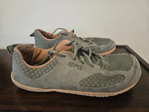 Scarpe sneakers uomo Lems Primal 2 verde oliva taglia 12 donna 13,5 minimalista - Foto 1 di 6