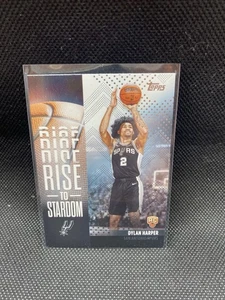 2025-26 Topps #RTS-2 Dylan Harper Rise to Stardom RC San Antonio Spurs - Bild 1 von 2
