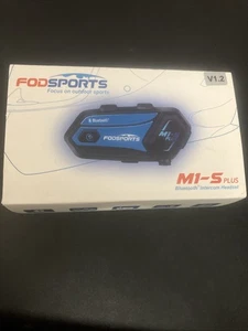 2000m 10 Riders M1-S Plus Motorcycle Helmet Intercom Motorbike Bluetooth Headset - Picture 1 of 3
