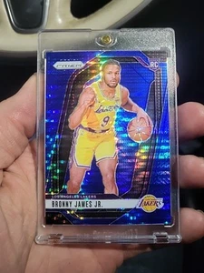2024 Bronny James Jr RC Panini Prizm Blue Pulsar 17/99 SSP 🐐🥇🏀🎯🏆🥩👑💲💥💯 - Bild 1 von 6