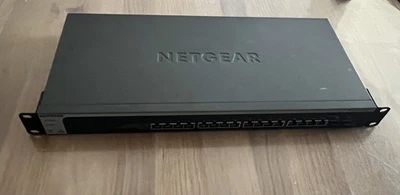 NETGEAR ProSAFE 16-Port 10-Gigabit Smart Managed Switch XS716T Manual & Cord - Image 1 of 4