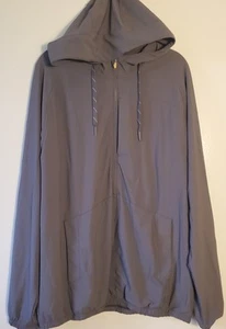 Chaqueta Rhone Para Hombres Talla L Invictus Ripstop Anorak Gris Grava 1/2 Cremallera Ligera - Imagen 1 de 10