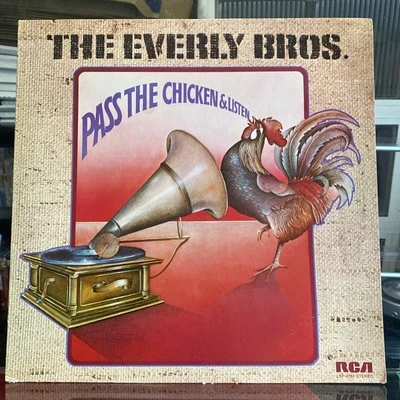 The Everly Brothers - Pass The Chicken 🐓 And Listen (1972, Vinyl LP) CLEARANCE Foto 1 de 4