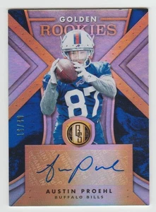 AUSTIN PROEHL Bills 2018 Gold Standard GOLDEN ROOKIES Autograph SP RC AUTO /49 - Picture 1 of 2