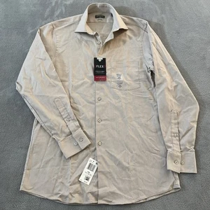 New Van Heusen Flex Regular Fit Long Sleeve Shirt Men Small 14-14.5 32/33 Check - Picture 1 of 20