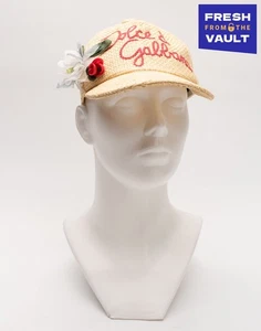 RRP€452 DOLCE & GABBANA Kids Woven Baseball Cap Size M Silk Blend Embroidery - Picture 1 of 7