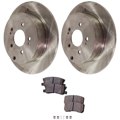 Комплект задних тормозных дисков и колодок для Mitsubishi Endeavor 2004 2005 2006-2011 - Изображение 1 из 4