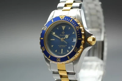 [Casi Como Nuevo] Cuarzo Vintage Zodiac Professional 209.66.56 Mujer De Japón #3251 Foto 1 de 4