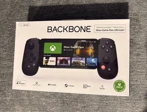 BACKBONE One For Xbox Mobile Gaming Controller for iPhone Black Brand New In Box - Picture 1 of 5