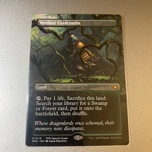 MTG - Verdant Catacombs - Borderless - SPG 0113 - Tarkir: Dragonstorm - Picture 1 of 1