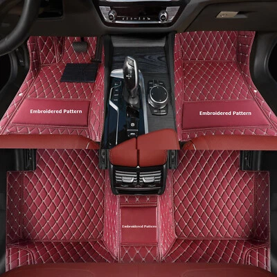 For Mercedes-Benz 1998-2025 All Model Luxury Waterproof Carpets Car Floor Mats Foto 1 de 4
