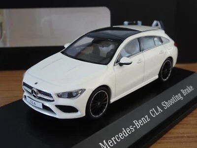 Spark Mercedes Benz CLA Shooting Brake X118 2019 weiß Automodell B66960474 1:43 - Bild 1 von 4