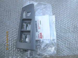 03 - 08 TOYOTA COROLLA LE S XRS MASTER POWER WINDOW SWITCH BEZEL TRIM GRAY NEW - Picture 1 of 2