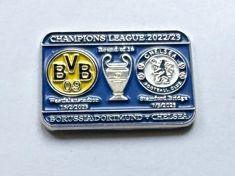 PIN BORUSSIA DORTMUND - CHELSEA CHAMPIONS LEAGUE 2022/2023 - Bild 1 von 1