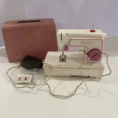 Sears Lockstitch Battery Child's Sewing machine Not Working For Parts Or Repair - Image 1 of 4