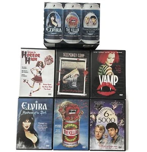 Anchor Bay Horror Film Fright 6 Pack DVD Set - Elvira Vamp Campy Classics Movies - Picture 1 of 6