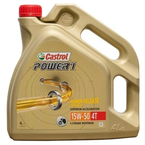 Aceite Castrol Power 1 4T 15W50 4L | Moto | 4 litros | lubricante Envio 24/72h - Imagen 1 de 1