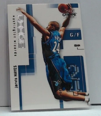 2003-04 Fleer genuino Jarvis Hayes Rookie Insider #107/499 Wizards MS Foto 1 de 2