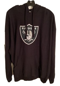 raiders moletom com capuz xl