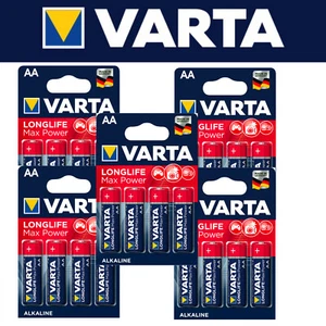 20 x Varta LONGLIFE Max Power Batterien AA Mignon LR6 1,5V Batterie MHD 2028