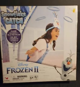 Disney Frozen 2 Up and Active Olaf Snowflake Catch Ring Toss Game, Family Fun - Picture 1 of 2