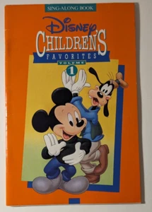 Disney Children's Singalong Book Favorites Volume 1 - Picture 1 of 2