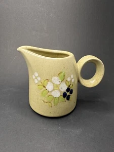 Noritake Stoneware Creamer - ring handle - Rapture 8579 - 3 7/8” - 10oz- Japan - Picture 1 of 10