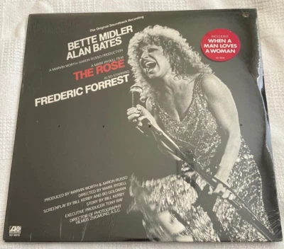 Bette Midler The Rose Soundtrack VINYL ALBUM NEW SEALED WHEN A MAN LOVES A WOMAN - Image 1 of 2