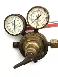 Vintage Victor SR-40 Wasserstoffregler mit Messgeräten USA 2 Stufen (VTS 700) - Bild 1 von 12