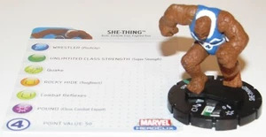 SHE-THING 025 Secret Invasion Marvel HeroClix - Picture 1 of 1