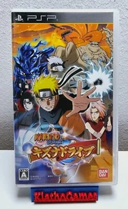 Naruto Shippuden Kizuna Drive PSP con funda e instrucciones NTSC-J C8964 - Imagen 1 de 3