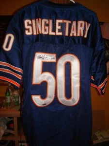 Mike Singletary signed Chicago Bears jersey - Tristar Authentic -Hall of Fame LB - Picture 1 of 1