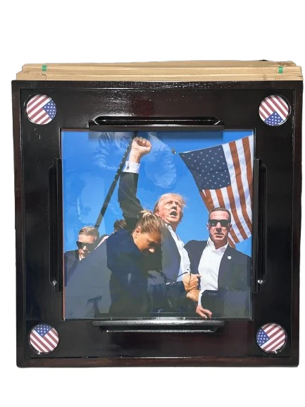 Special Trump Design Domino Table 100% wood - Image 1 of 1