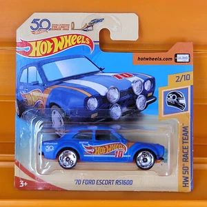 Hot Wheels - 2018 - '70 FORD ESCORT RS1600 - HW 50th Race Team 2/10 - 335/365 - Bild 1 von 7