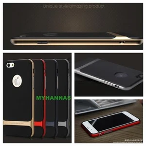 iPhone 6 4,7" 6 Plus 5,5" Luxus Ultra-Slim Defender Stoßfest Hybrid TPU Hülle - Bild 1 von 10