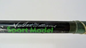 Vtg Sears Ted Williams Sport Model 7' Fishing Rod Mod 779-20232 Two Piece - Picture 1 of 8