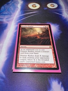 Mtg Singles - Disaster Radius - Commander - Rare - MP