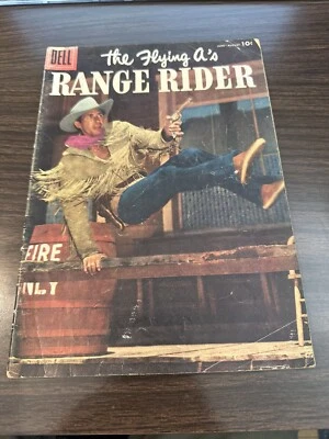 Cómic 1956 The Flying A's Range Rider #14 (junio-agosto 1956) en muy buen estado Foto 1 de 4