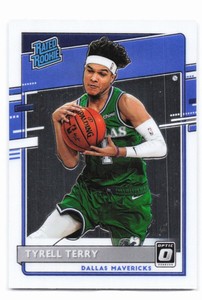 2020-21 Donruss Optic Rated Rookie Tyrell Terry Dallas Mavericks #181