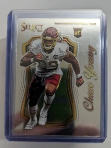 🏆 Lote (2) 2020 Select Certified Rookies Chase Young RC #2 WASHINGTON COMMANDERS - Imagen 1 de 4