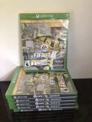 Brand New Sealed FIFA 17 Xbox One Deluxe Edition Microsoft Xb1 Region All Mint - Image 1 of 3