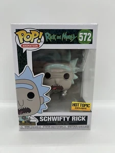 Funko Pop! Vinyl: Rick and Morty - Schwifty Rick - Hot Topic (Exclusive) #572 - Picture 1 of 3